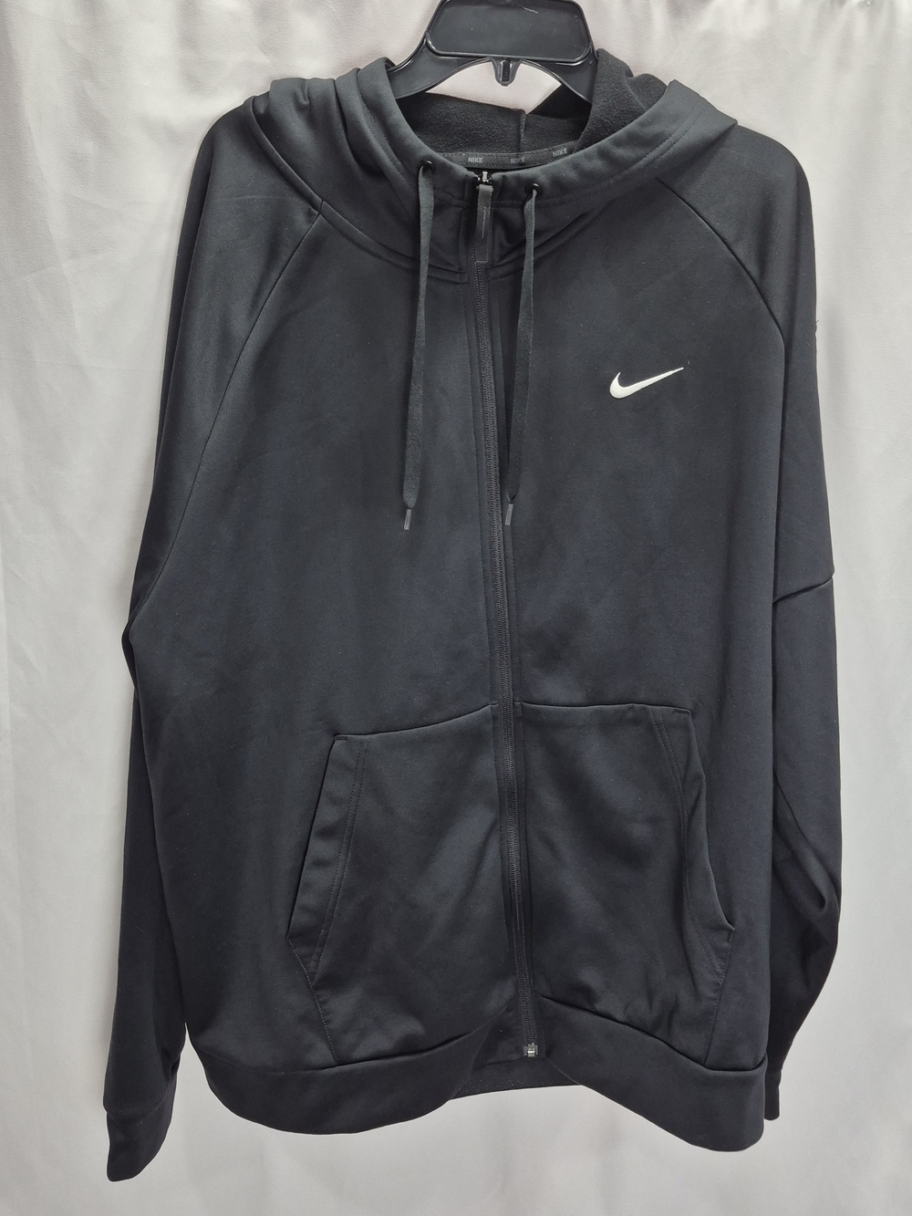 Nike Men's Black Therma-Fit Hoodie - XXL